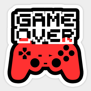 Game Over Sticker